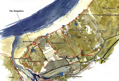 Map of site